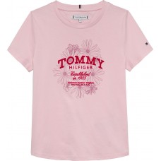 TOMMY HILFIGER μπλούζα παιδική KG0KG09257-TG7 ροζ